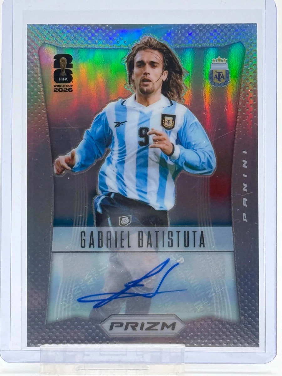 Gabriel Batistuta Soccer Autographed Sports Trading Cards