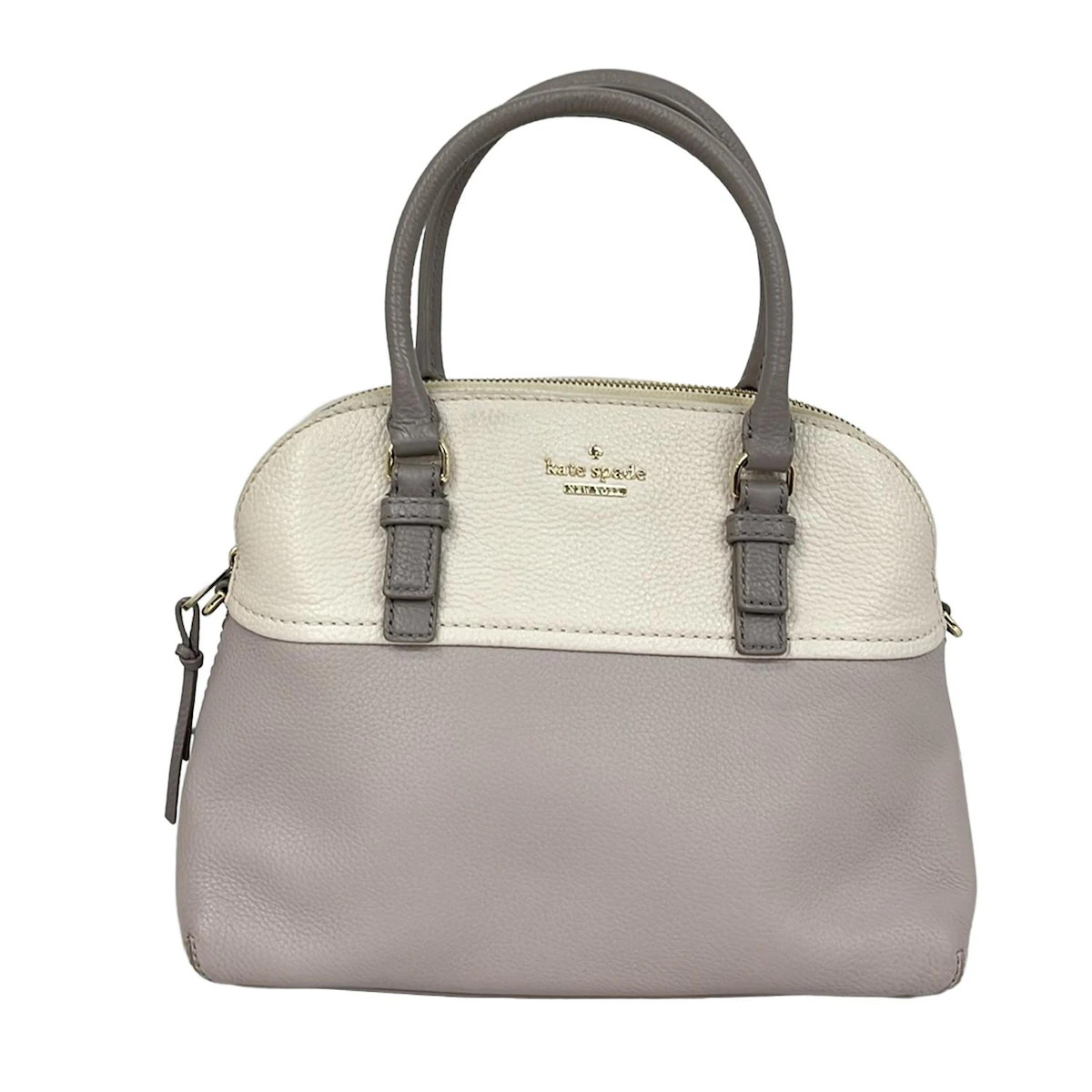 Kate spade Jackson Street Lottie PXRU8046 Light Purple Cream Leather - Handbag