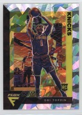 2020 Panini Flux Rookies Fanatics Factory Set Cracked Ice Prizm Obi Toppin 3g6