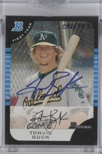 2006 Bowman Originals 80/747 Travis Buck (2005 Draft) #BDP39 Buyback Auto 0a3