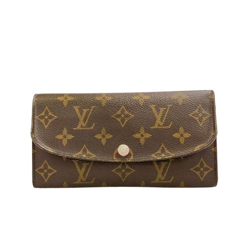 Louis Vuitton Long Wallet Monogram Brown Women's Pre-owned From Japan