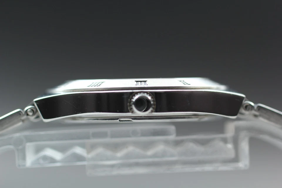 [Near MINT] Roven dino RD-3032 Silver Dial Roman Quartz 33mm Men's Watch JAPAN - Image 4 of 4