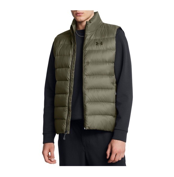 Under Armour UA Legend Infrared Green Down Men's Vest 1385838-390 Sz S