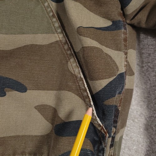 Walls Jacket Youth Large Camo Hooded Tough Wear Kidz Grow System Workwear Coat - Picture 8 of 15
