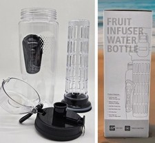 Fruit Infuser Water Bottle 33.8oz BPA Free Anti-Slip Grip ONORC®