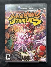 Super Mario Strikers (Nintendo GameCube, 2005) disc+ case, tested