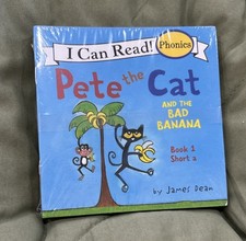 Pete the Cat Childrens Kids Books Phonics I Can Read Gift Set of 12 New.