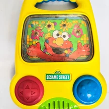 Vintage Sesame Street Elmo Water Ring Toss Game Working | 1990s Toy Nostalgia