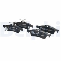 Delphi BremsbelÄGe Satz Hinterachse FüR Daihatsu Charade Honda Civic Toyota