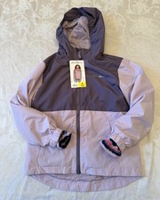 Eddie Bauer Girls Lone Peak 3-in-1 Jacket Pastel Lilac Size S 7/8 NWT