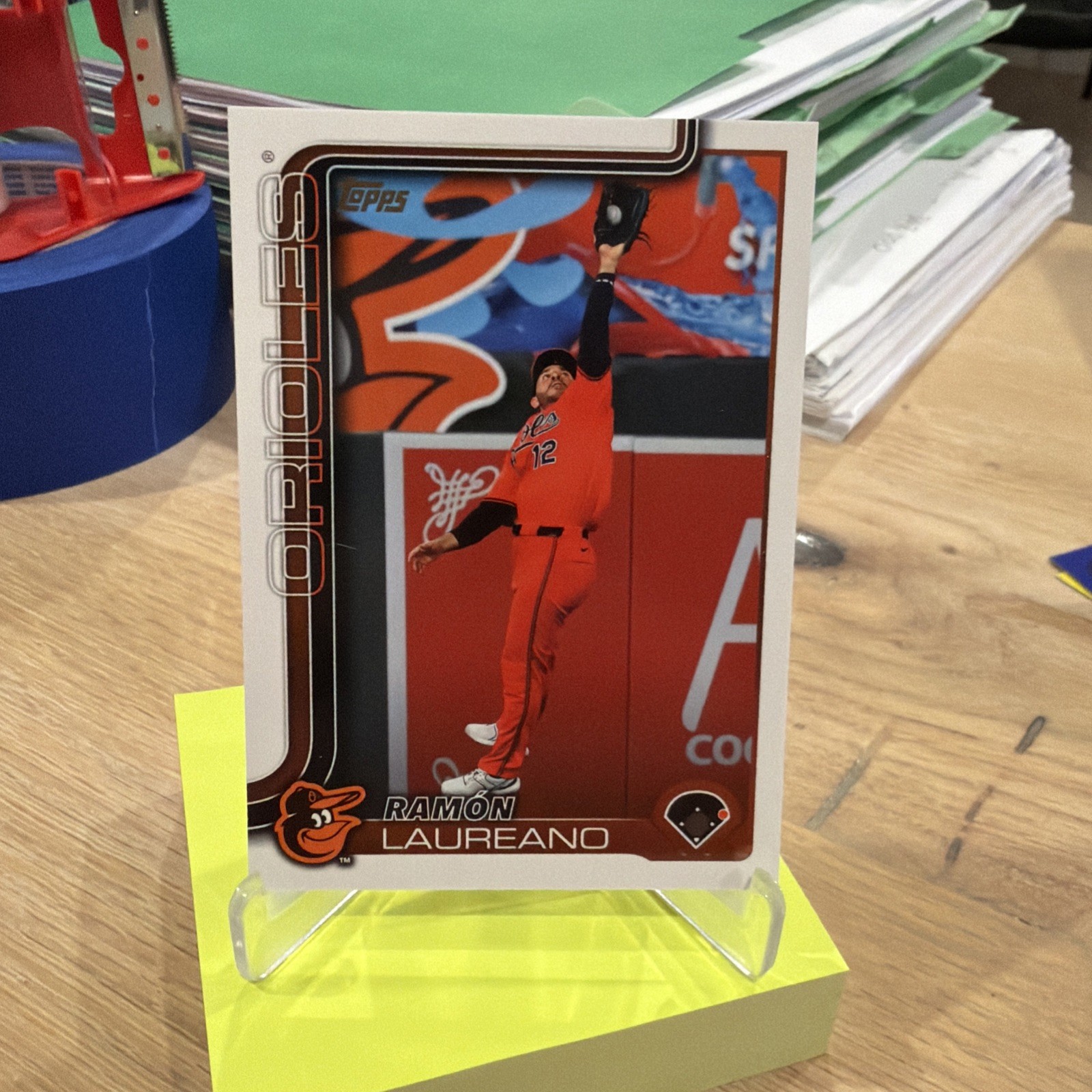 2025 Topps Update Baseball - Ramon Laureano #US171 (Golden Mirror SSP)