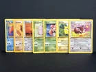1st Edition Pokémon Card Lot Pikachu Eevee Jungle WOTC Vintage 1999 LP/MP