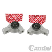 2X febi Querlenkerlager Buchsen Vorderachse Passend FüR CitroËN C5 Links+Rechts