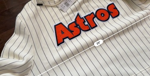 MLB HOUSTON ASTROS PINSTRIPE RETRO CLASSIC MEN'S RIB FLEECE PULLOVER HOODIE - Bild 15 von 16
