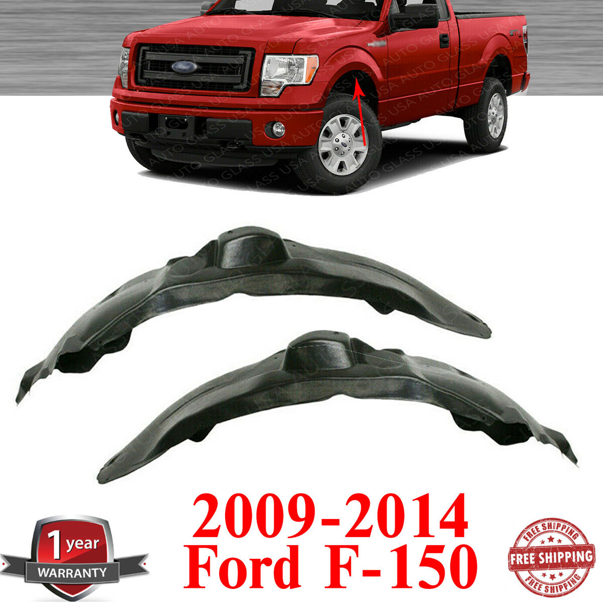 Standard Hood Fender & Mirror Kit | FORD F-150 PLATINUM 2020 Standard Hood Fender & Mirror Kit | FORD F-150 PLATINUM 2020