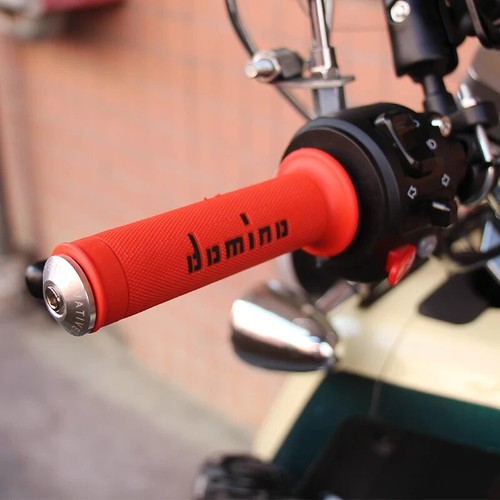 Domino Motorbike Grips Road MX Motocross Motorcycle Grips - Multiple colours - Picture 3 of 17