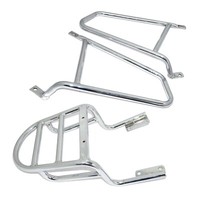 GepäCktasche Halterung Set Mit GepäCk Rack TräGer FüR Royal Enfield Interceptor