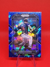 Jared Shuster 2023 Panini Prizm BLUE Cracked Ice #8