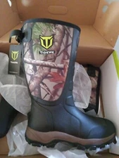 Tidewe Snake Boot Mens Size 10 Hunting Camo New