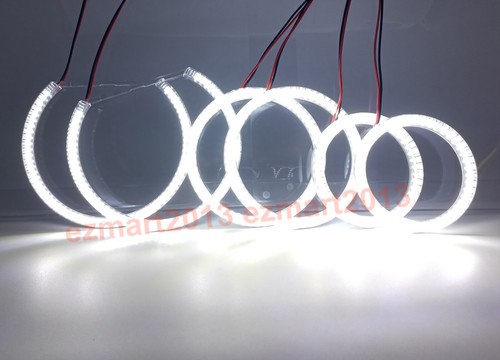 LED halo ring for Dodge Charger 06-10 headlight fog light lamp DRL angel eye SMD - Picture 4 of 18