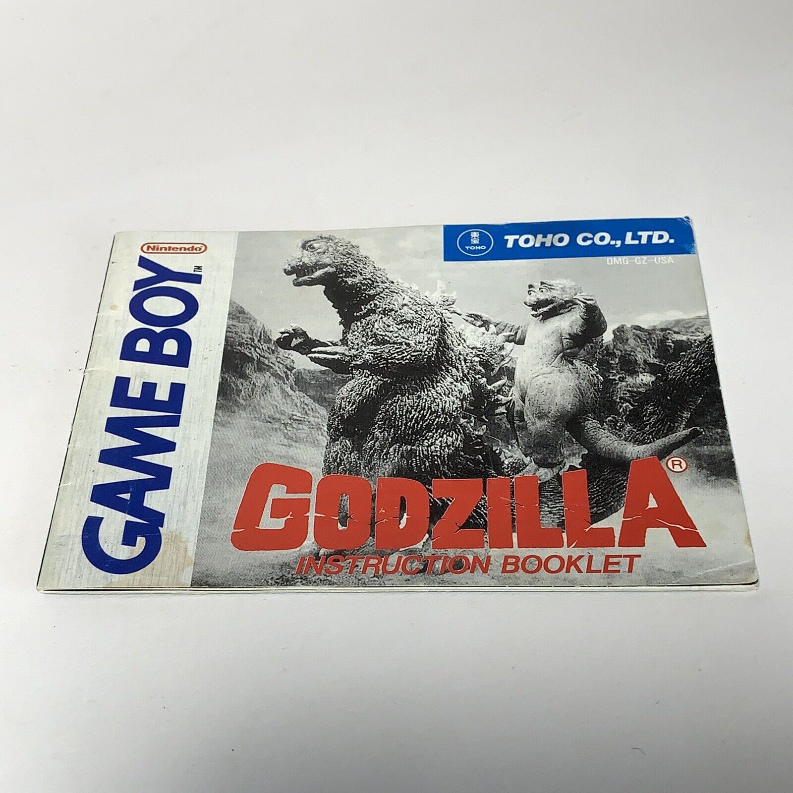 Godzilla - Instruction Manual It is very popular Boy Game Oakland Mall Only Nintendo