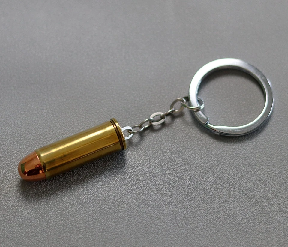 Real Bullet 45 长 Colt 带扁平钥匙环和坚固钥匙链 — 第 4/4 张图片