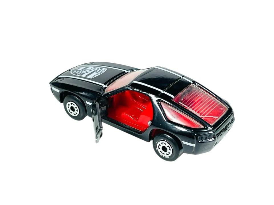 Matchbox Superfast MB59 negro Porsche 928 con caja de fotos amarilla Foto 4 de 4