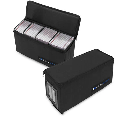 CASEMATIX Graded Card Case – Light Duty Carry Case for 30 BGS & PSA Sports Cards