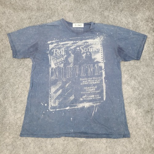 x Nirvana T-Shirt Large 90s Music 