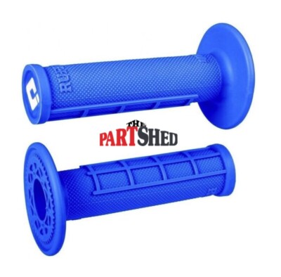 ODI MX GRIPS SUZUKI Rm 80 85 RM100 125 250 RMZ 250 450 RM RMZ BLUE HALF WAFFLE