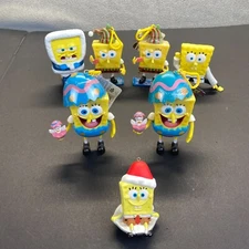 7 Vintage SpongeBob Candy Buddies - Nickelodeon -Movies