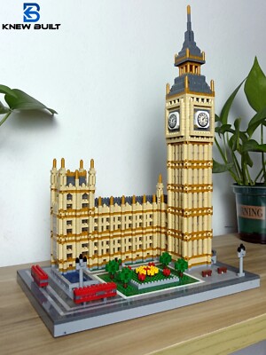Big Ben Bausatz Bausteine, Klemmbausteine, Bausatz, 3D Puzzle, Geschenk, Deko