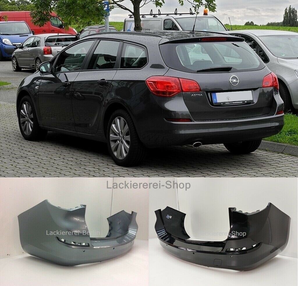 STOßSTANGE HINTEN LACKIERT IN WUNSCHFARBE NEU für Opel Astra J  