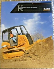 Factory 2005 Case k Series 2 Crawler Dozers 650K Sale Dealership Spec Brochure 