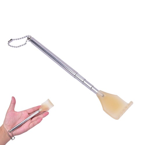 Stainless Steel Telescopic Back Scratcher Extendable Itching Self Massager H-$i - Picture 8 of 11
