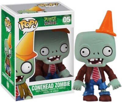 Plants vs Zombies Funko Pop! Conehead Zombie #05 *DAMAGED BOX* | eBay