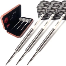 CUESOUL Swift Super Slim 98% Tungsten Steel Tip Darts 22/24/26g-Sliver Color