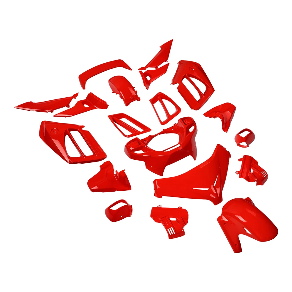 Kit de carrocería de carenados apto para Honda Goldwing 1800 GL1800 2012-2017 13 rojo magna Foto 2 de 3