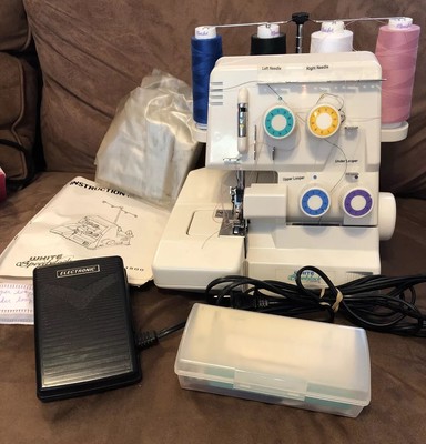 White Speedylock Differential Serger Model 1500 Electric Serge Machine Ebay