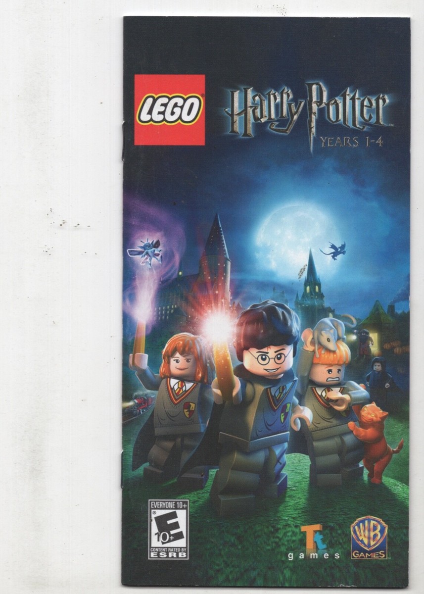 Lego Harry Potter Years 1-4 PSP MANUAL ONLY Authentic Original