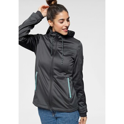 Polarino Softshell Hooded Jacket Windproof Water Repellent