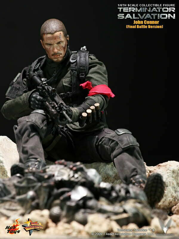 NEW 1/6 HOT TOYS MMS111 TERMINATOR SALVATION JOHN CONNOR FINAL