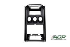 Mustang Center Gauge Panel Black 1971 1972 1973 - Acp