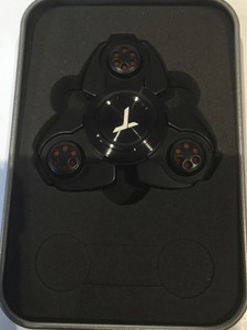 trianium brand black metal fidget spinner