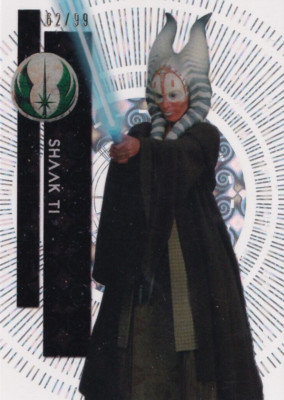 Topps 2015 Star Wars High Tek 60 Shaak Ti Tidal Diffractor #/99