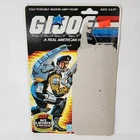 Vintage 1983 1985 Gi Joe 3.75" Dial-Tone Full Cardback Uncut Filecard