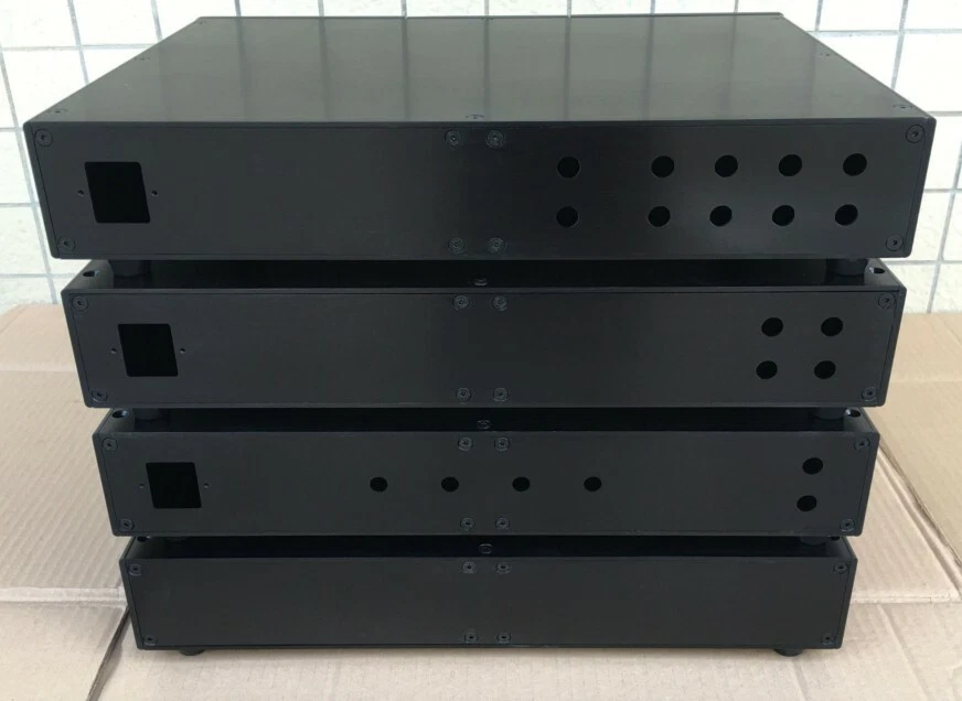 Gabinete amplificador pré-amplificador completo de alumínio 4307 para Naim NAP150/NAP152/NAP200 - Imagem 3 de 4