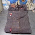 Vintage Platoon Jeans Basketball Player #11 Embroidered Rear Pocket 90s Style 33