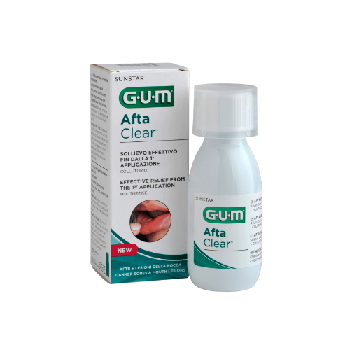 Gum Afta Clear Collutorio 120 Ml - Immagine 2