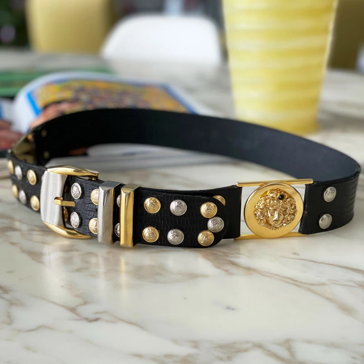 Versace Medusa Dog Collar